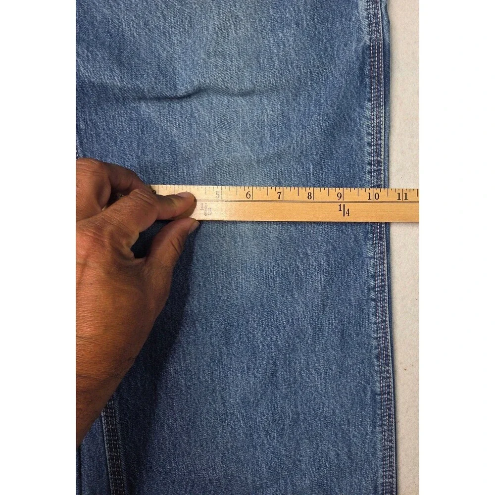 Carhartt FR Flame Resistant Carpenter Jeans 34x28 Distressed Workwear